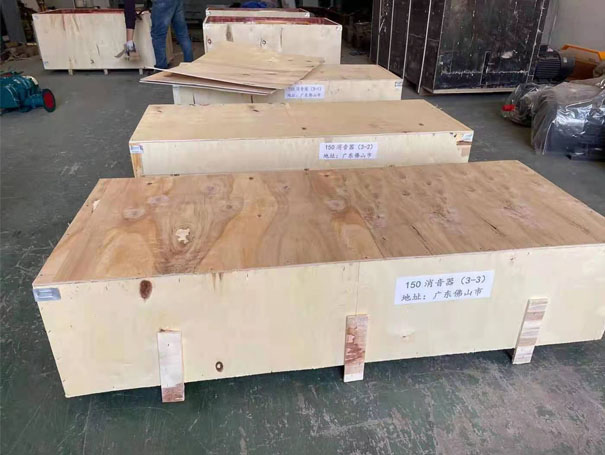 開工啦！發(fā)往佛山XQSSR150羅茨鼓風機 30KW4臺(圖2)
